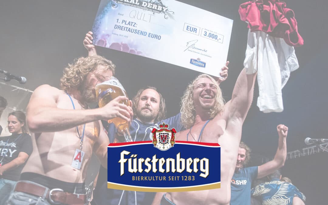 Der Gewinner des vierten Fürstenberg LOKAL DERBY 2019 steht fest: „QULT“ sind bester Music-Act